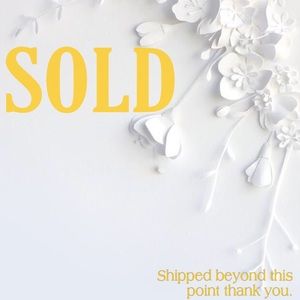 >>SOLD ITEMS BEYOND THIS POST <<